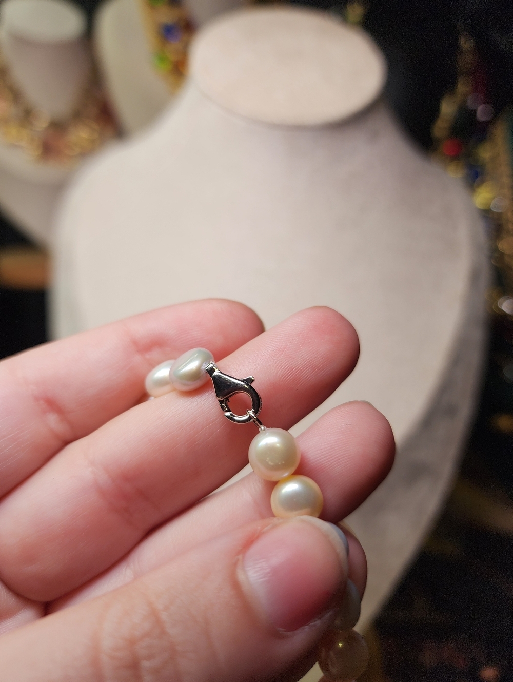 Reseller Freshwater Pearl Necklace Lot Of 4 - Picture 5 of 7